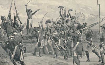 Les soldats de Rampons prêtant serment de ne jamais se rendre - Unbekannt