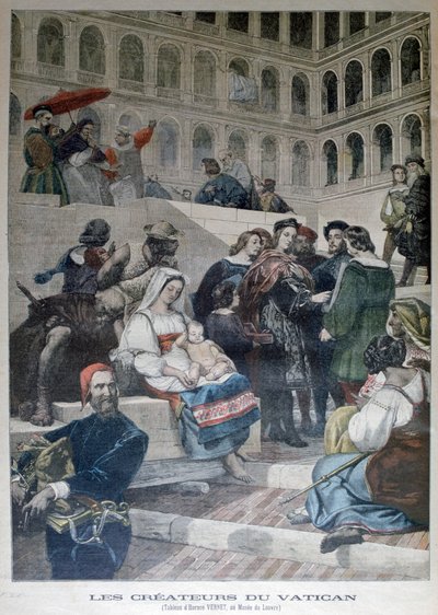 Raphaël au Vatican, 1832, 1903 - Unbekannt
