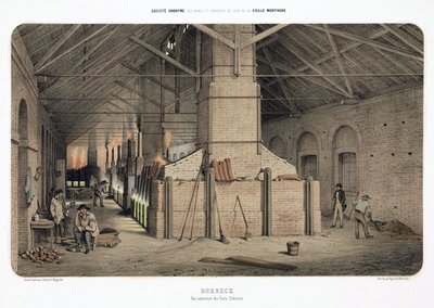 Traitement des matières premières, métallurgie, fours silésiens à Borbeck, Allemagne - Unbekannt