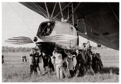 Gondole arrière, Zeppelin LZ 127 Graf Zeppelin, 1933 - Unbekannt