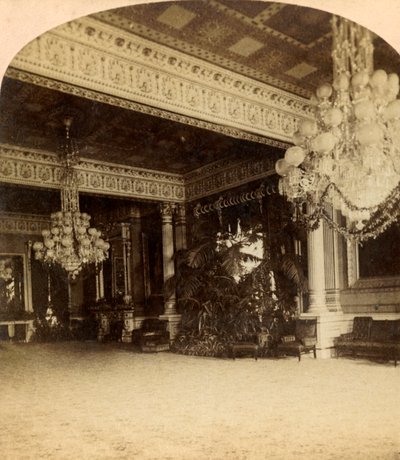 Salle de réception, Maison Blanche, Washington, vers 1900 - Unbekannt