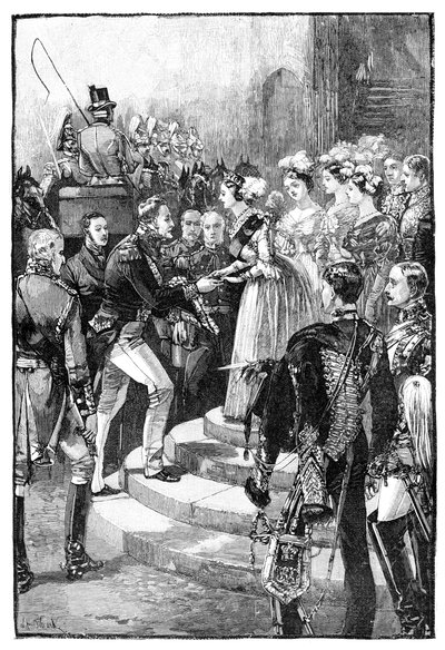 Réception de Louis Philippe au château de Windsor, 1844, 1900 - Unbekannt