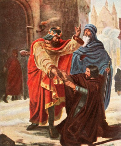 Réconciliation du roi Otto I avec son frère Henri, duc de Bavière, 1936 - Unbekannt
