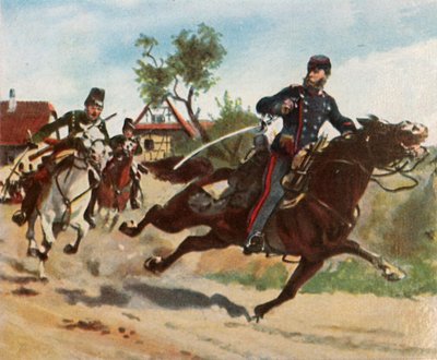 Reconnaissance du comte Zeppelin à Schirlenhof, 26 juillet 1870, 1936 - Unbekannt