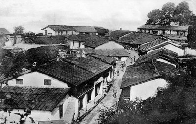 Bazar régimentaire, Ranikhet, Uttaranchal, Inde, début du 20e siècle - Unbekannt