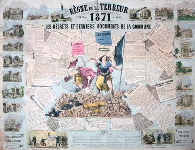 Règne de la Terreur, Commune de Paris, 1871 - Unbekannt