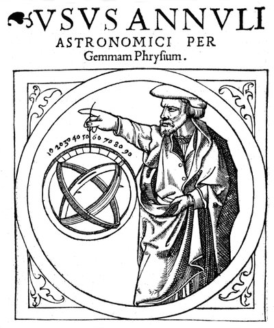 Reiner Gemma Frisius, astronome, géographe, cartographe et mathématicien néerlandais, 1539 - Unbekannt