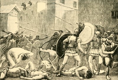 Repousse de Pyrrhus de Sparte - Unbekannt