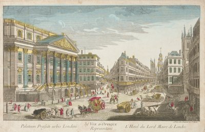 Résidence du Lord Maire de Londres, 18e siècle - Unbekannt