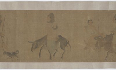 Retour à la maison après la récolte, dynastie Yuan ou Ming, XIVe-XVe siècle - Unbekannt