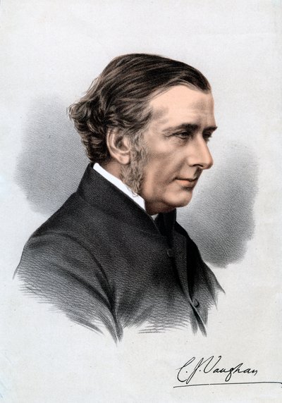 Révérend Charles John Vaughan, directeur de Harrow et doyen de Llandaff, 19e siècle - Unbekannt