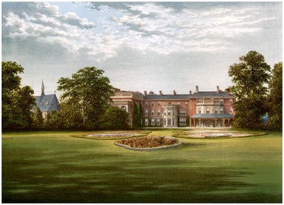 Rhydd Court, Worcestershire, maison du baronnet Lechmere, vers 1880 - Unbekannt