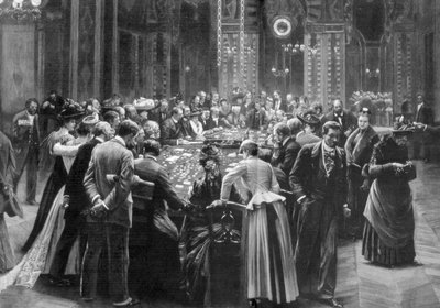 Rien ne va plus, les salles de jeu à Monte Carlo, Monaco, 1890 - Unbekannt
