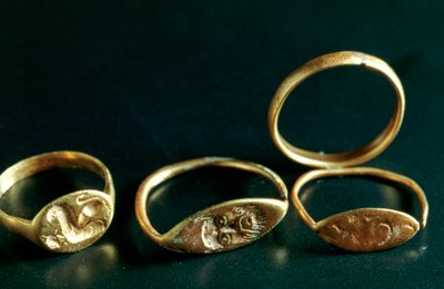 Bagues, bijoux, Tunisie, IIIe-IVe siècle - Unbekannt