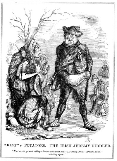 Rint v Potatoes - Le Jeremy Diddler irlandais, 1845 - Unbekannt