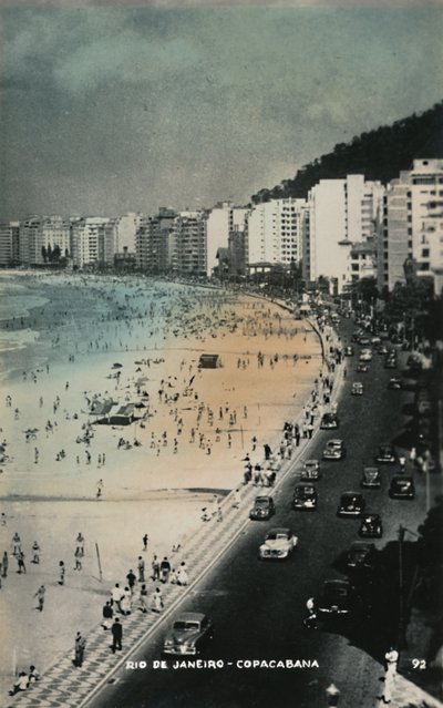 Rio de Janeiro - Copacabana, années 1950 - Unbekannt