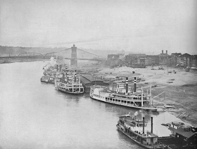 Front de rivière, Cincinnati, Ohio, vers 1897 - Unbekannt