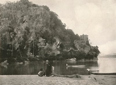 Scène de rivière - La deuxième défilé, près de Bhamo - Unbekannt