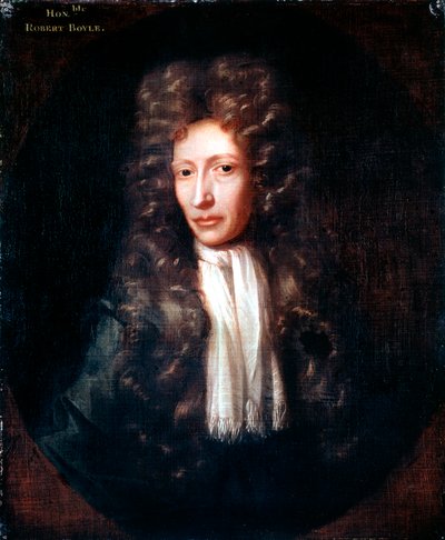Robert Boyle, chimiste et physicien né en Irlande, vers 1689-1690 - Unbekannt