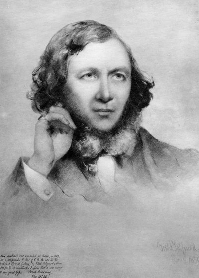 Robert Browning, poète britannique, 1859 - Unbekannt