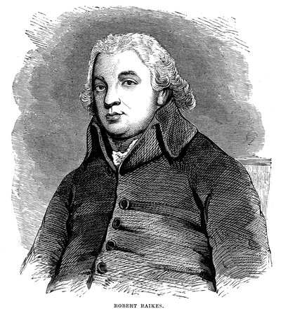 Robert Raikes, philanthrope et éditeur anglais, 1780 - Unbekannt