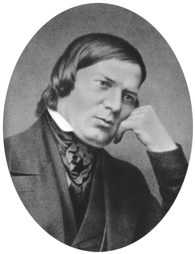 Robert Schumann 1810-1856 était un compositeur allemand, esthète et critique musical influent - Unbekannt