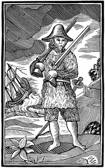 Robinson Crusoé, livre de colportage - Unbekannt