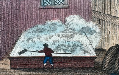 Sel gemme : Raffinage du sel, Northwich, Cheshire, Angleterre, 19ème siècle - Unbekannt