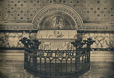 Rome - Basilique de Saint-Laurent - Tombe de Pie IX - Unbekannt