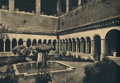 Rome - Cloîtres des SS. Quattro Coronati sur la colline Caelian. Construit en 1113, 1910 - Unbekannt