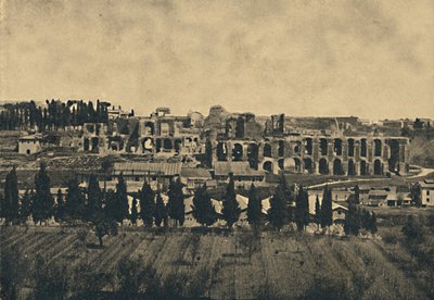 Rome - Grands vestiges des substructures du palais de Septime Sévère, 1910 - Unbekannt