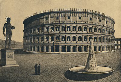 Rome - Reconstruction imaginaire du Colisée, 1910 - Unbekannt