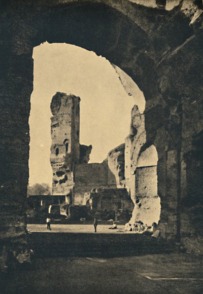 Rome - Vestiges des Thermes de Caracalla sur la Voie Appienne, 1910 - Unbekannt