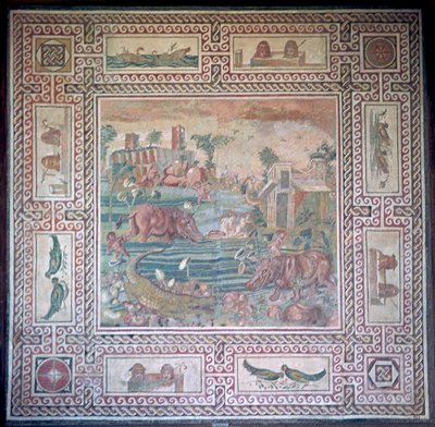 Mosaïque romaine représentant l