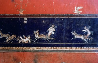 Fresque romaine, Maison des Vettii, Pompéi, Italie - Unbekannt