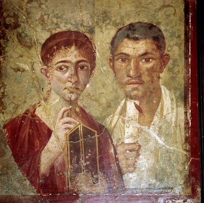 Portrait romain de Terentius Neo et sa femme, Pompéi, Italie - Unbekannt