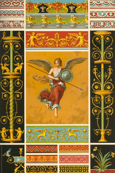 Peinture murale romaine et bas-reliefs polychromes, 1898 - Unbekannt
