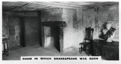Chambre où Shakespeare est né, vers 1920 - Unbekannt