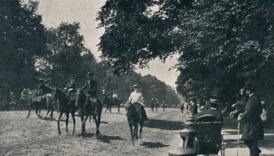 Rotten Row, Hyde Park, vers 1900 - Unbekannt