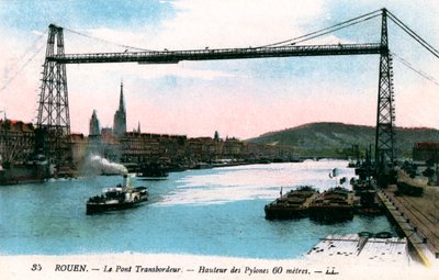 Rouen, Le Pont Transbordeur, 20ème siècle - Unbekannt