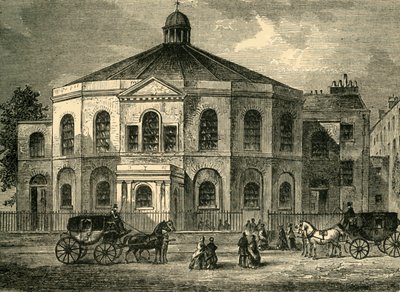 Chapelle de Rowland Hill en 1814, vers 1878 - Unbekannt