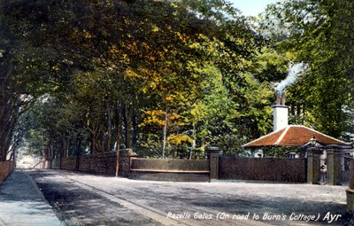 Portes de Rozelle, sur la route du cottage de Burns, Ayr, Ayrshire, 1913 - Unbekannt