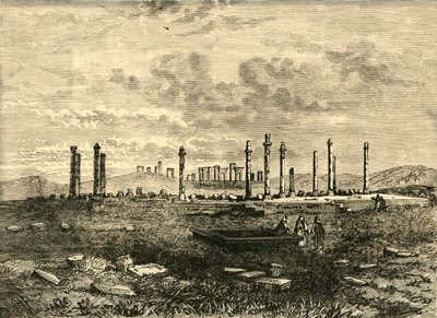 Ruines de Persépolis, 1890 - Unbekannt