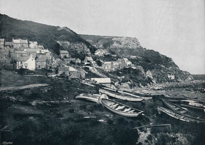 Runswick - Le village sur les falaises, 1895 - Unbekannt
