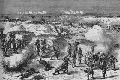 Attaque russe sur une redoute turque - Unbekannt