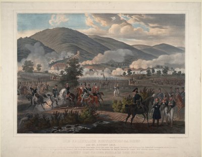 Régiment de la Garde de la Vie russe à la bataille de Kulm le 29 août 1813 - Unbekannt