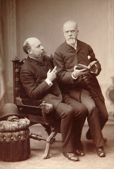 Artiste russe Pavel Shukovsky et historien Alexander Onegin, Weimar, Allemagne, fin du XIXe siècle - Unbekannt