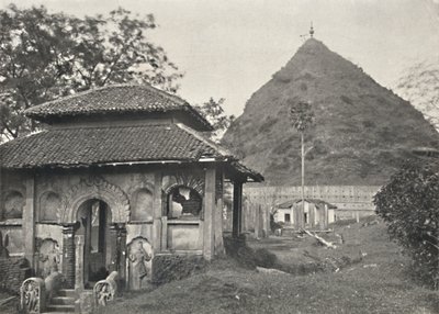 Ruwanwali Dagoba à Anuradhapura. Côté est, 1926 - Unbekannt