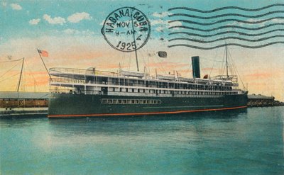 SS Cuba, Key West, Floride, c1925 - Unbekannt