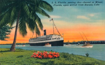 SS Florida, Miami, Floride, à l